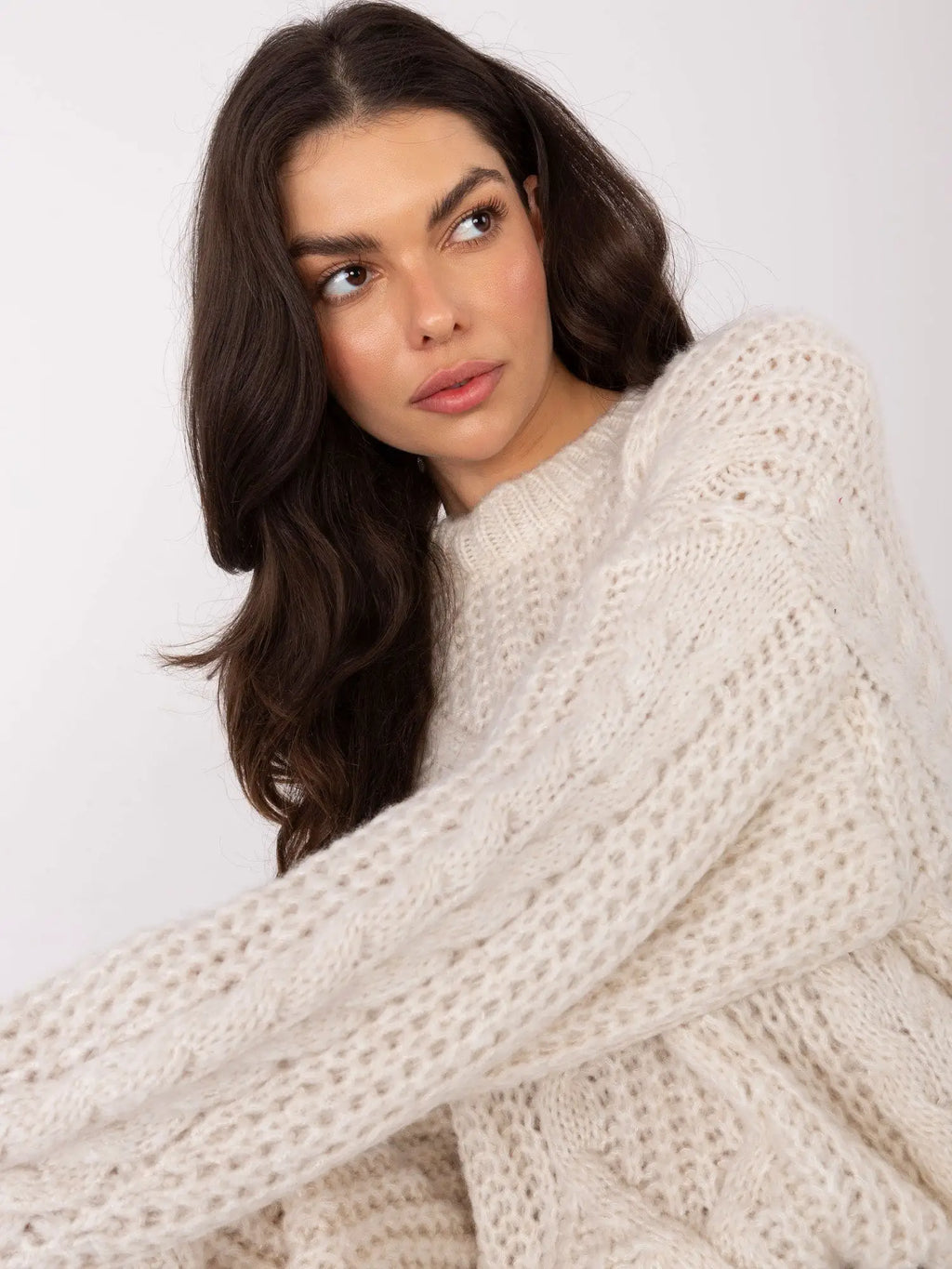 Maglione casual da donna in mohair - 221857