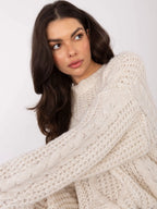 Maglione casual da donna in mohair - 221857