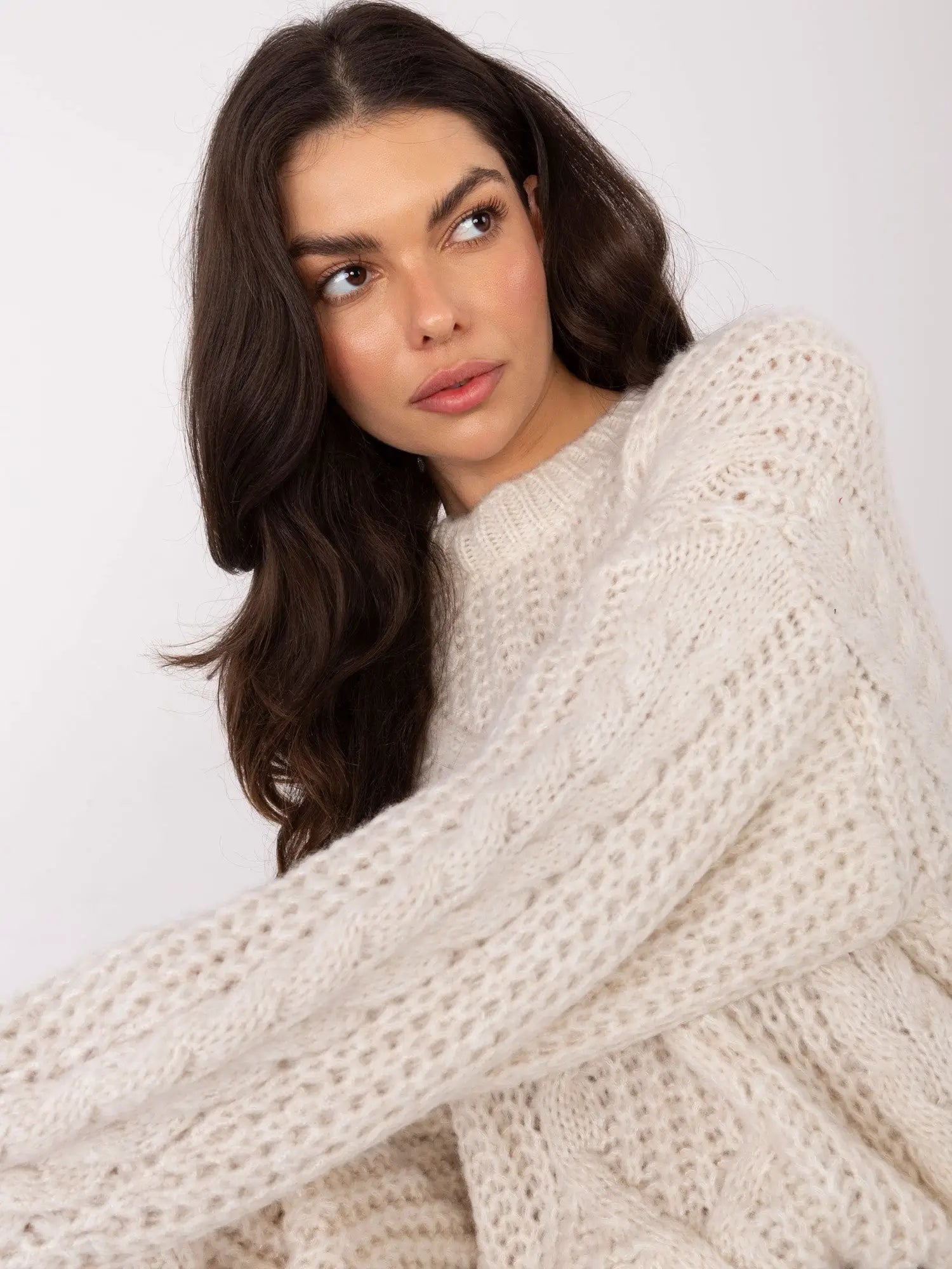 Maglione casual da donna in mohair - 221857