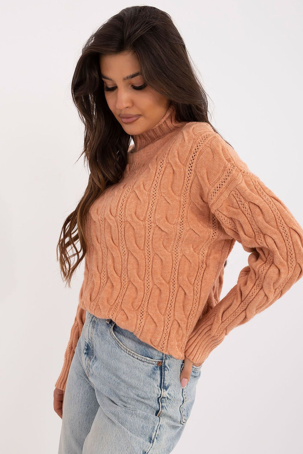 Maglione con collo alto da donna - ANNA - 199439