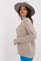 Maglione con collo alto da donna - ANNA - 199439