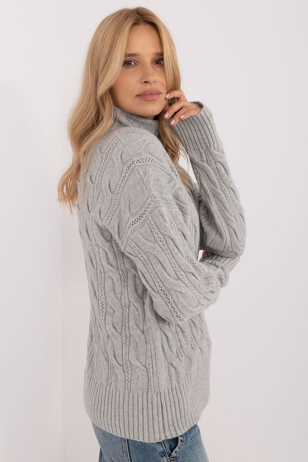 Maglione con collo alto da donna - ANNA - 199439