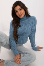 Maglione con collo alto da donna - ANNA - 199439