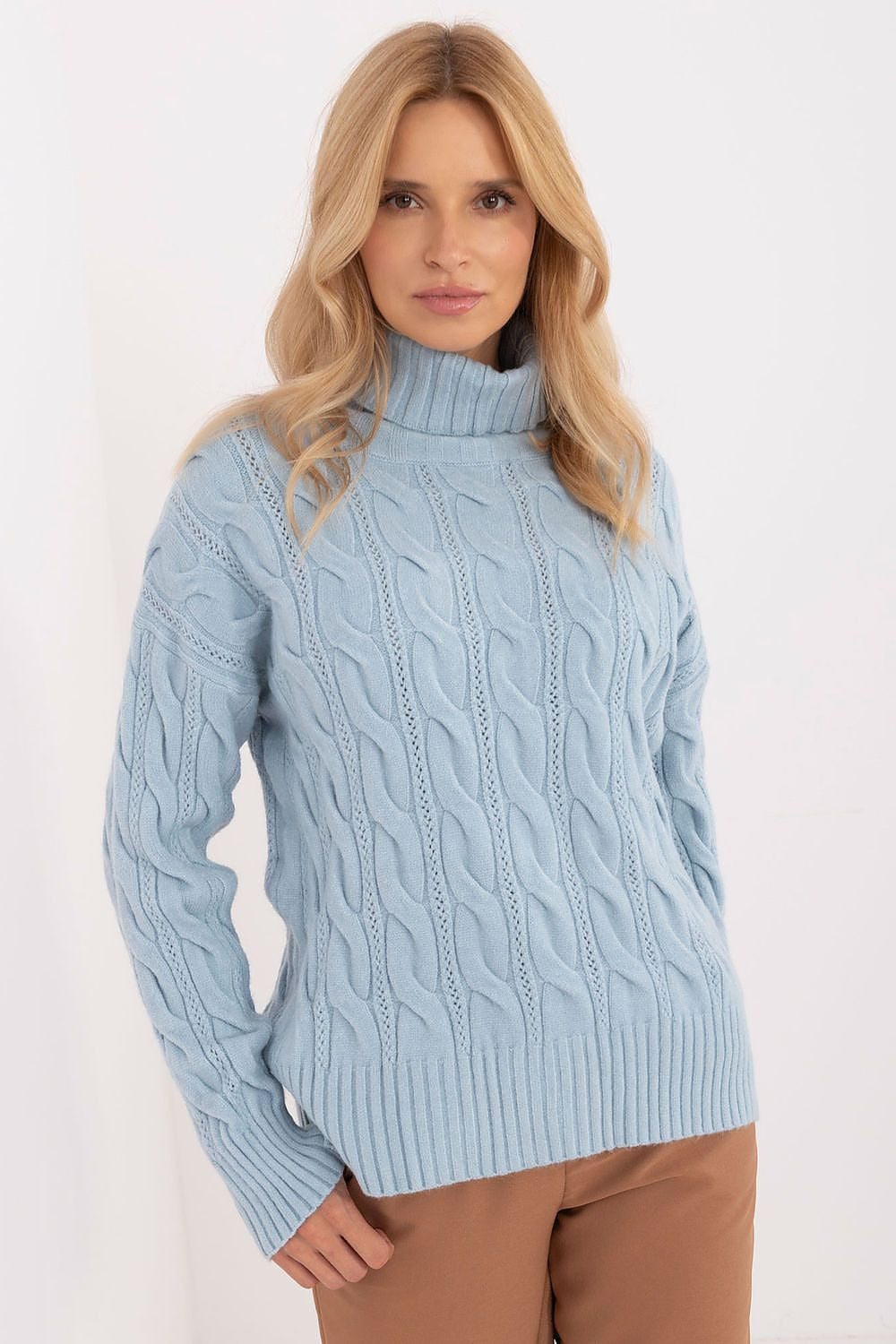Maglione con collo alto da donna - ANNA - 199439