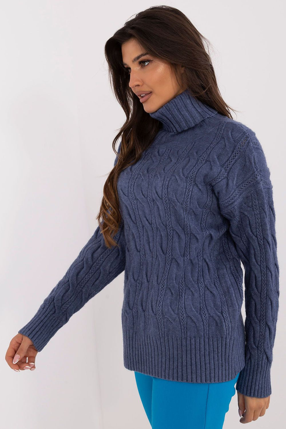 Maglione con collo alto da donna - ANNA - 199439