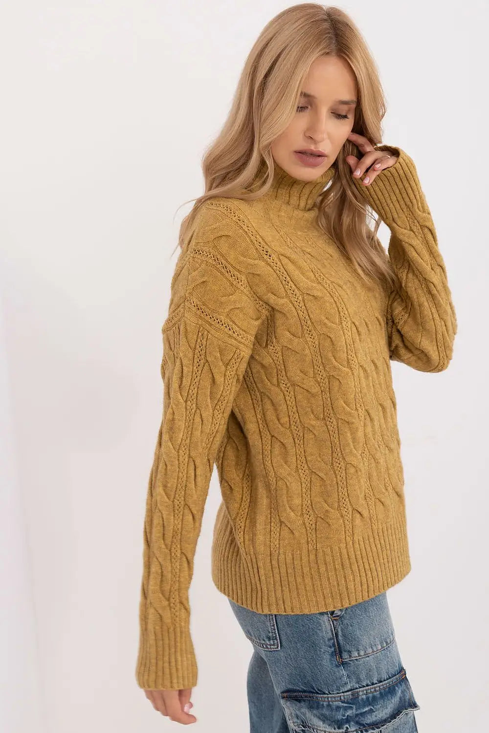 Maglione con collo alto da donna - ANNA - 199439