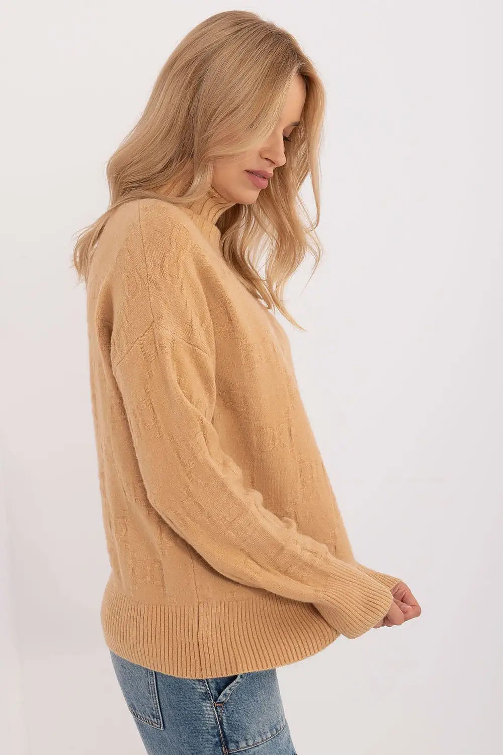 Maglione alto in viscosa - 187539