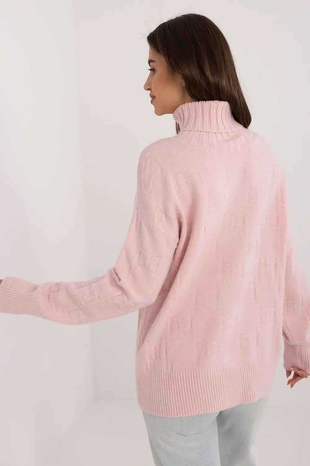 Maglione alto in viscosa - 187539