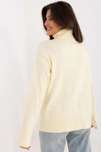 Maglione alto in viscosa - 187539