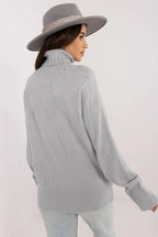 Maglione alto in viscosa - 187539