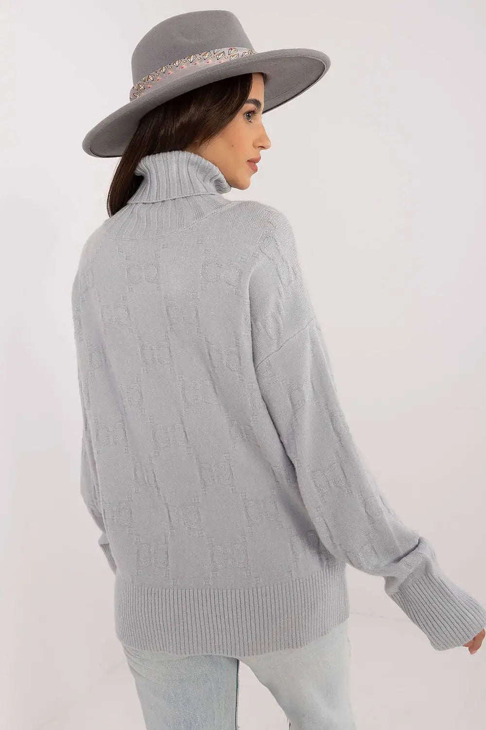 Maglione alto in viscosa - 187539