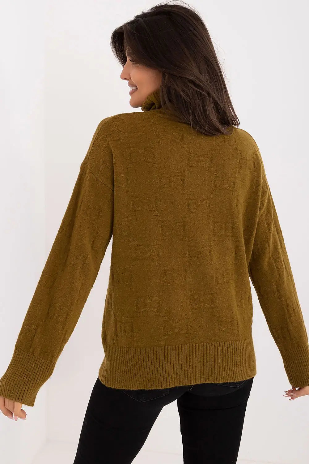 Maglione alto in viscosa - 187539