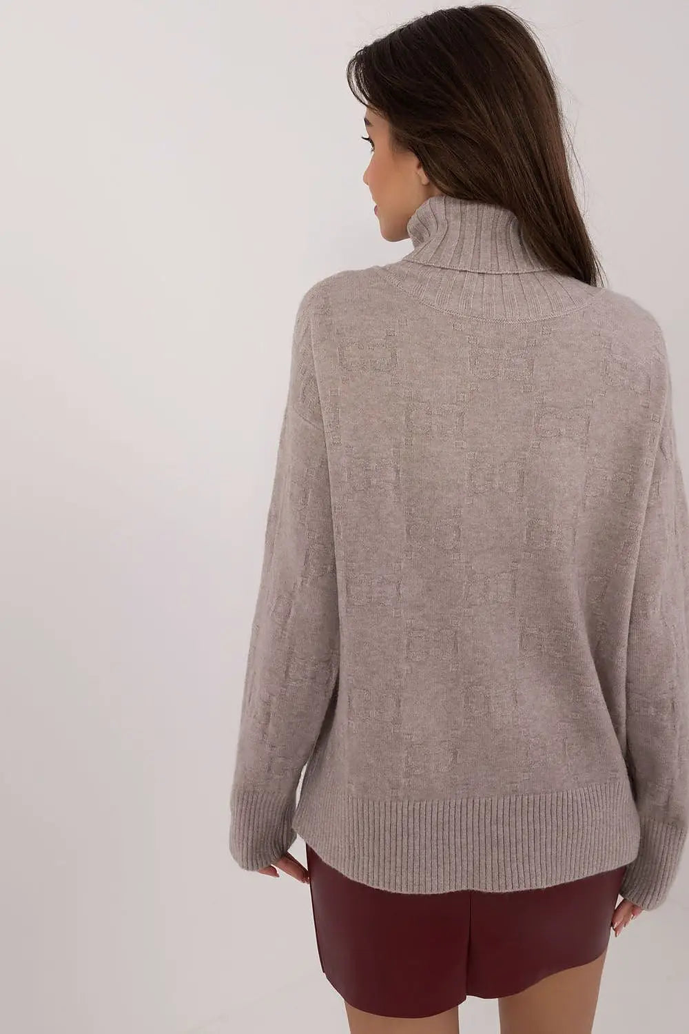 Maglione alto in viscosa - 187539