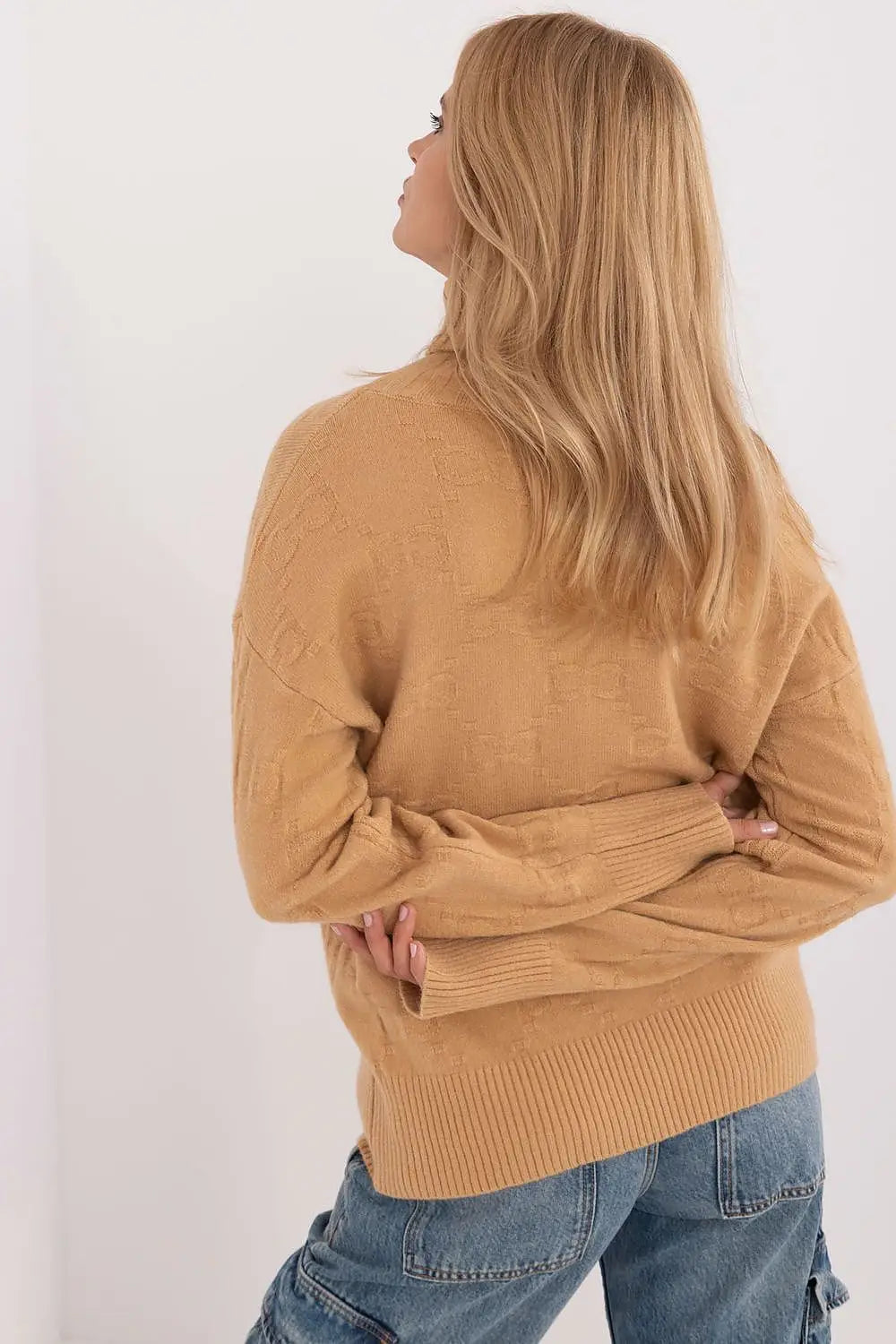 Maglione alto in viscosa - 187539
