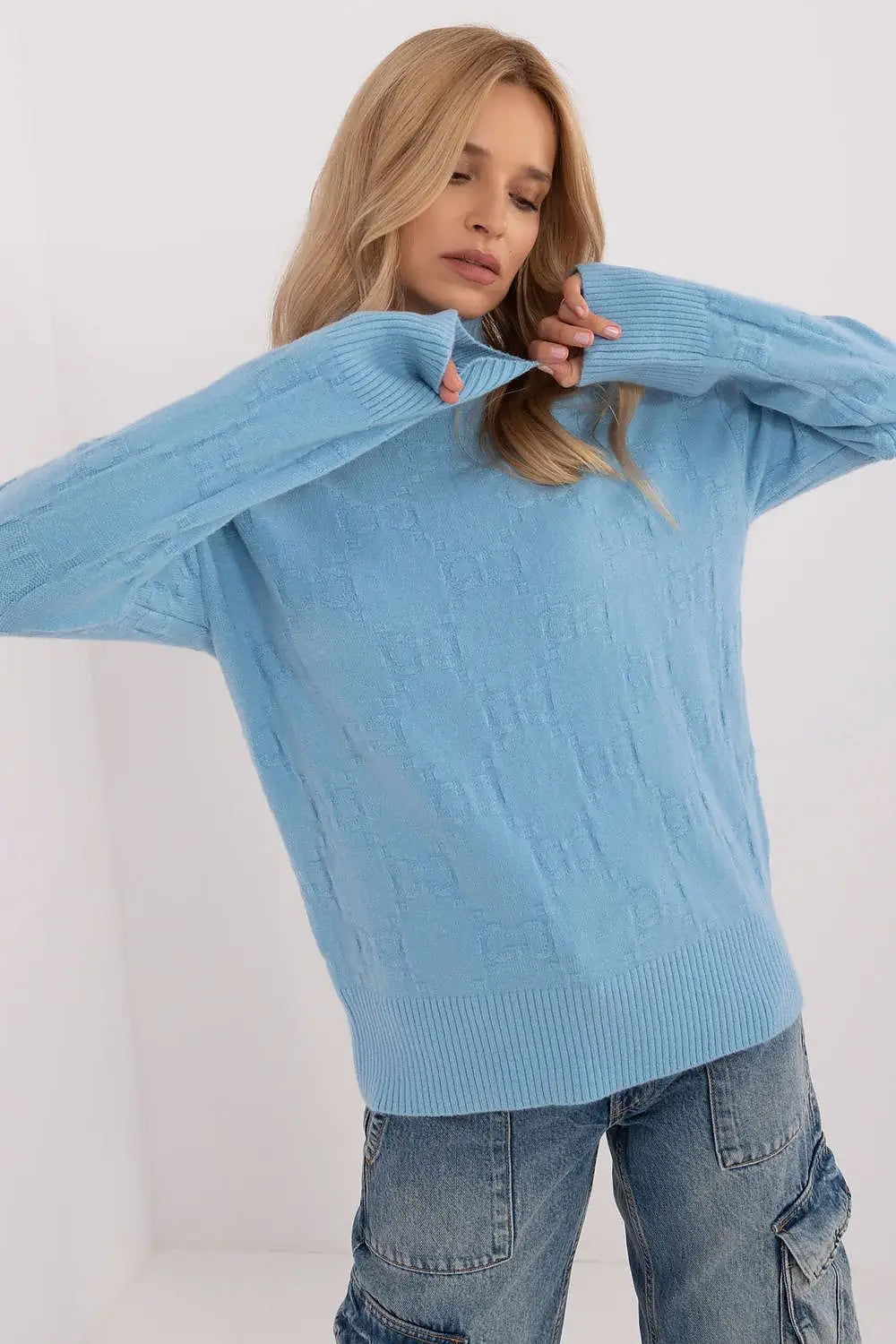Maglione alto in viscosa - 187539