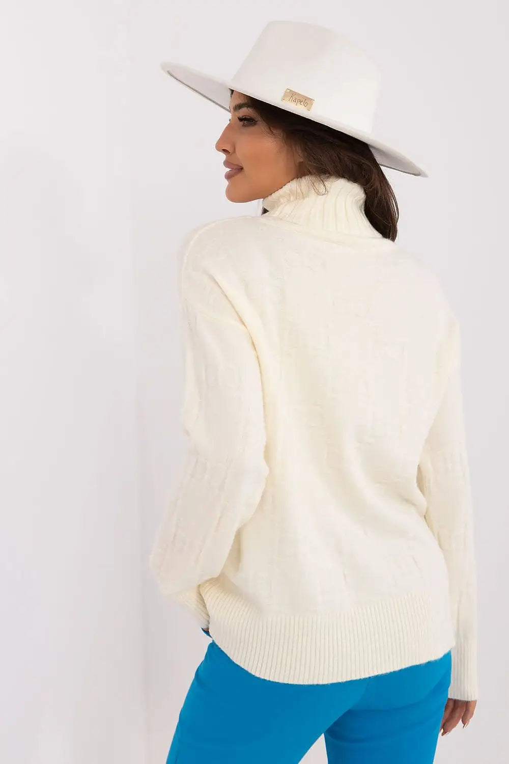 Maglione alto in viscosa - 187539