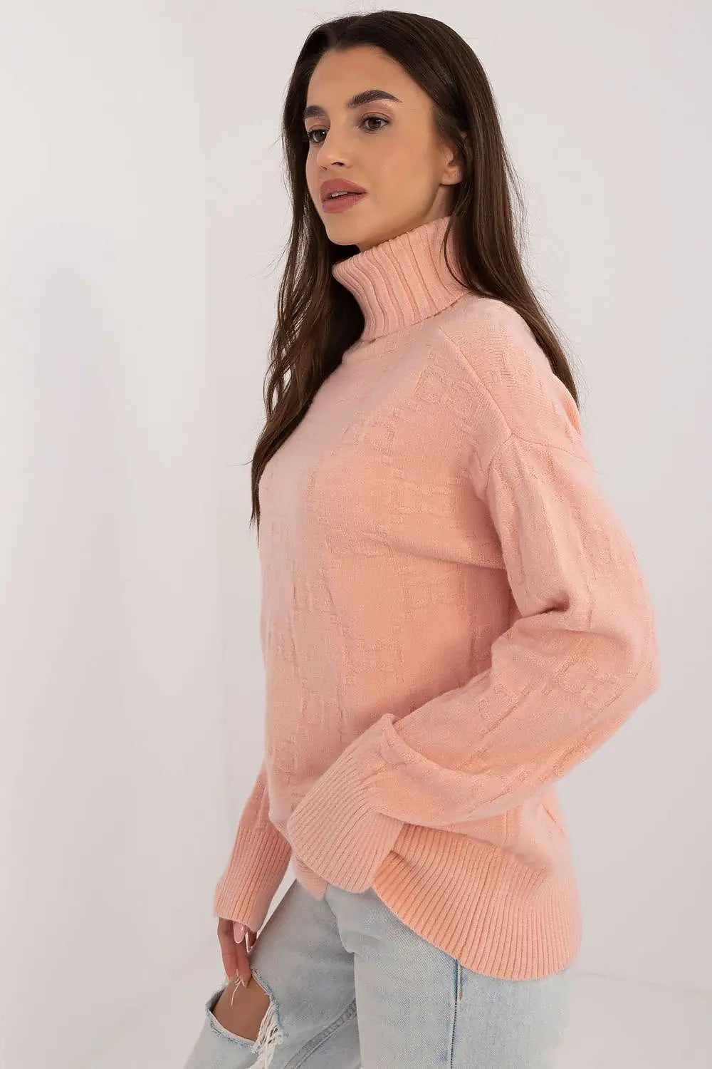 Maglione alto in viscosa - 187539