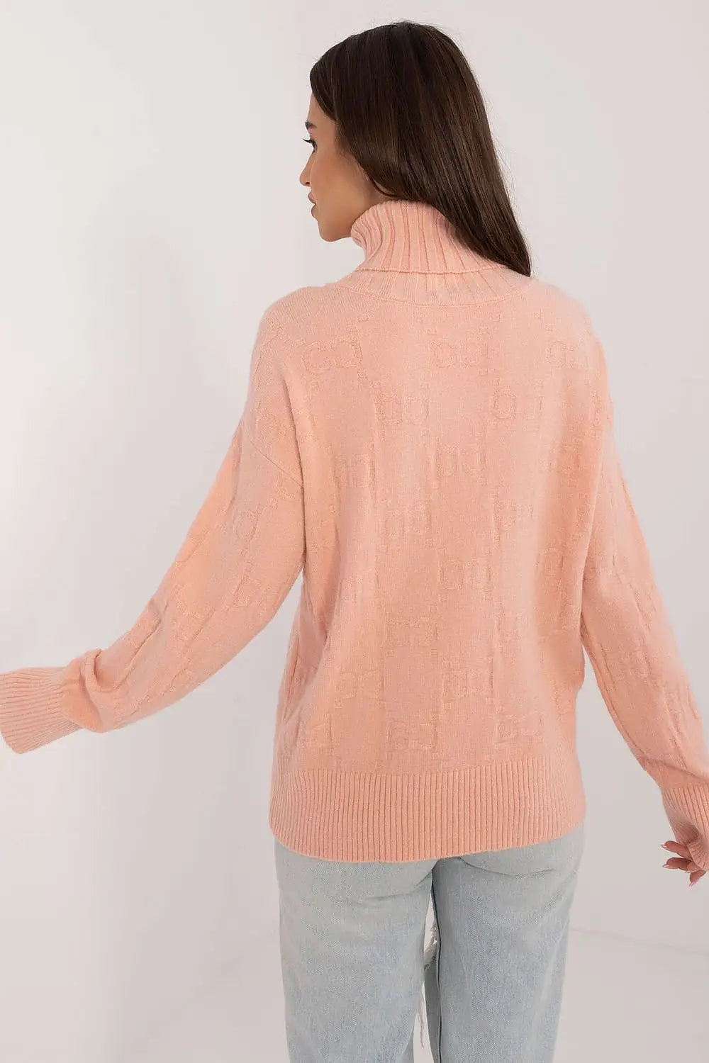 Maglione alto in viscosa - 187539
