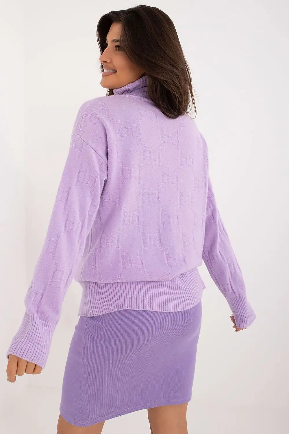 Maglione alto in viscosa - 187539