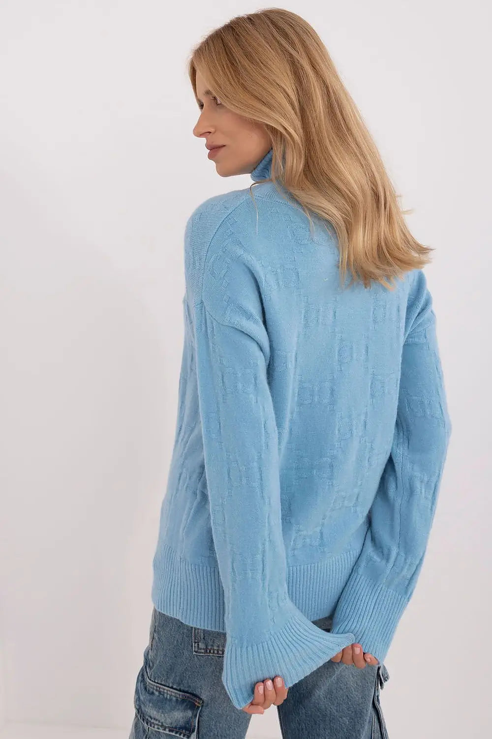 Maglione alto in viscosa - 187539