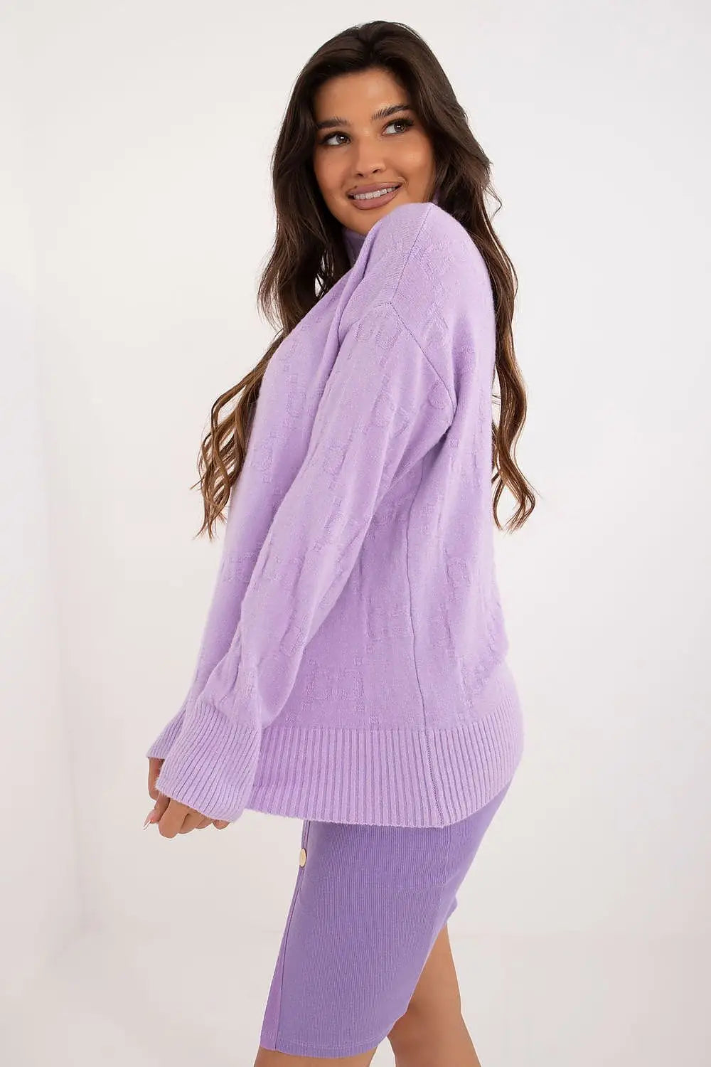 Maglione alto in viscosa - 187539