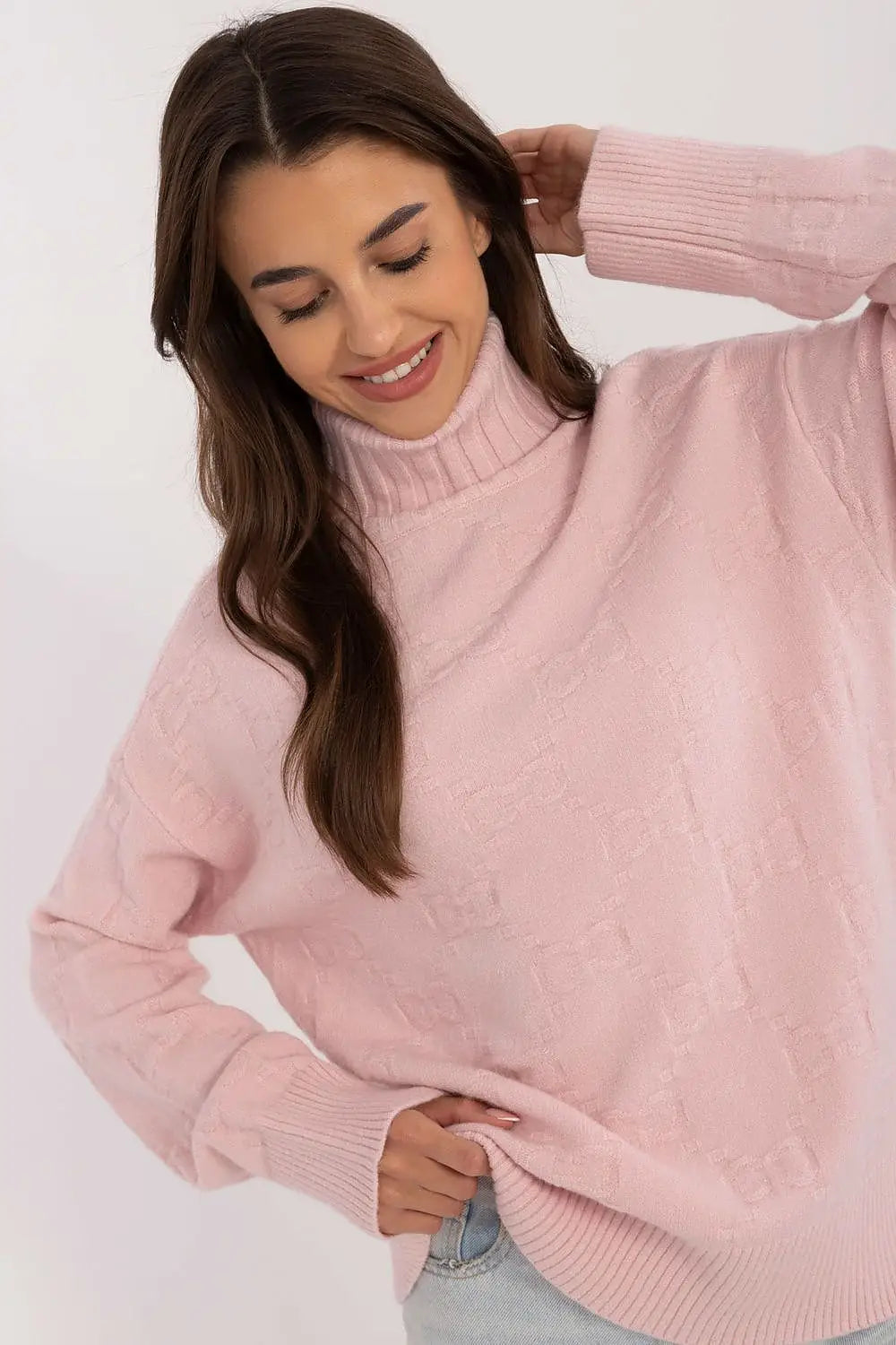 Maglione alto in viscosa - 187539