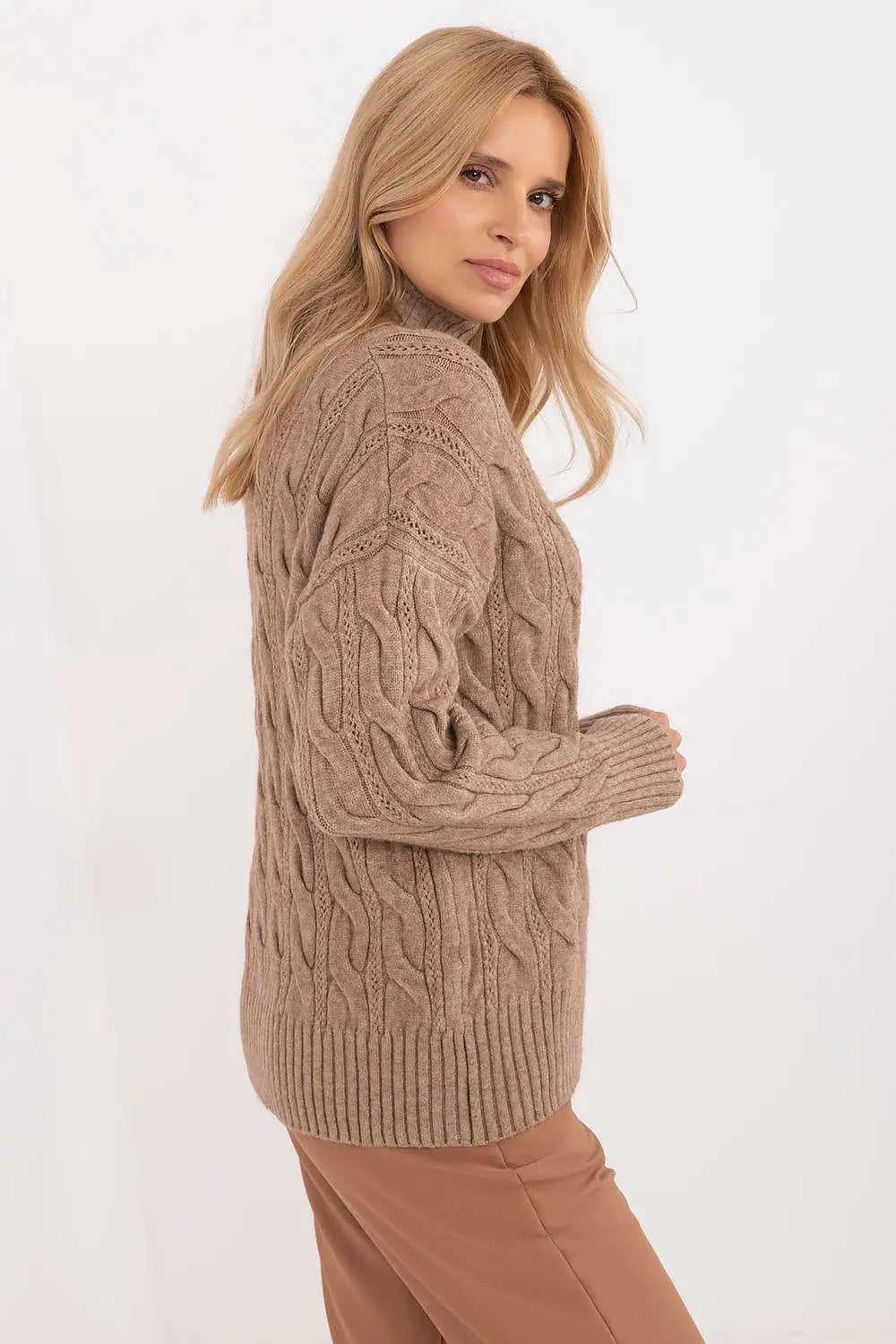 Maglione con alto da donna - 199439