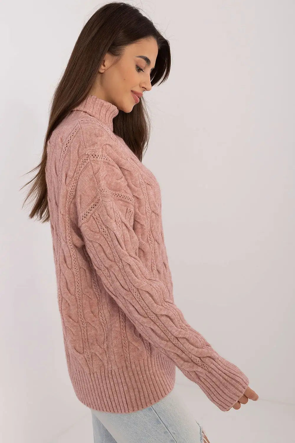 Maglione con alto da donna - 199439