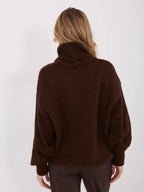 Maglione da donna a alto in mohair - 221853