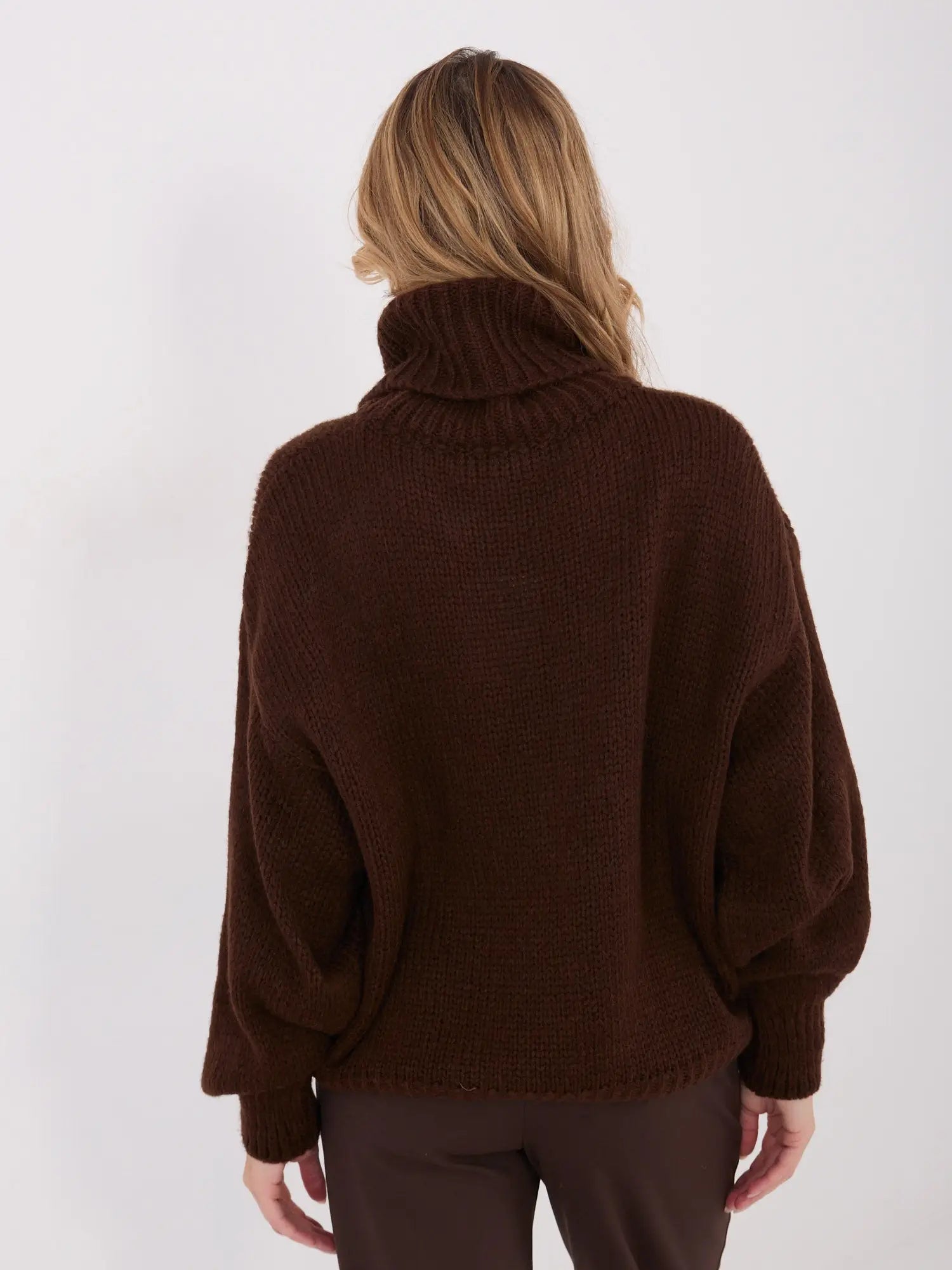 Maglione da donna a alto in mohair - 221853