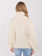 Maglione da donna a alto in mohair - 221853