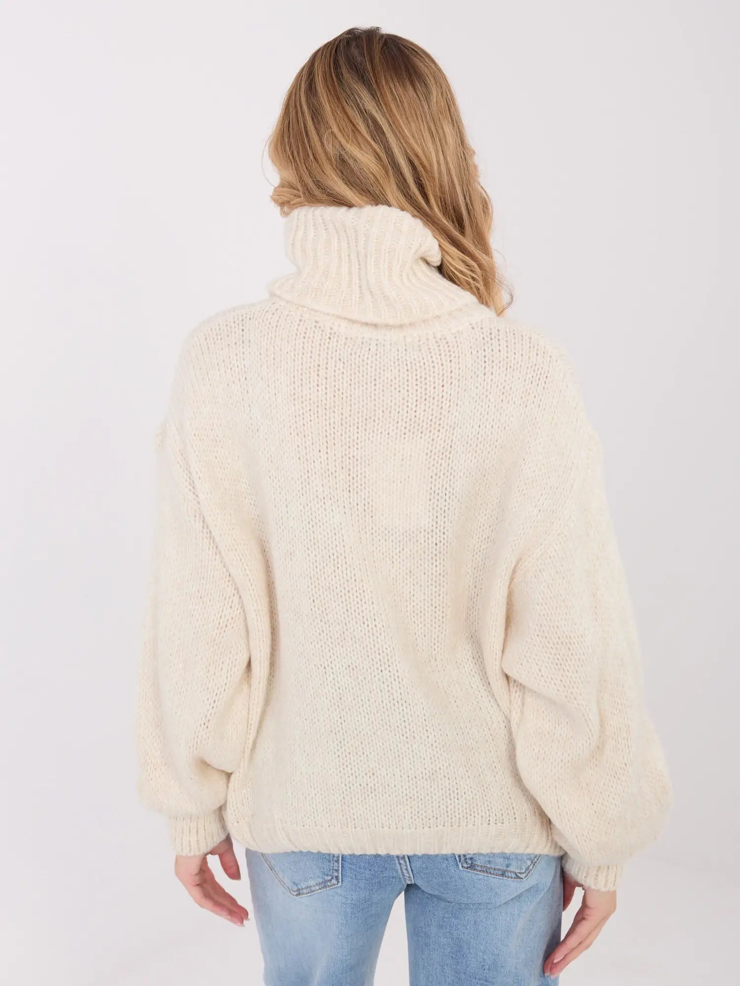 Maglione da donna a alto in mohair - 221853