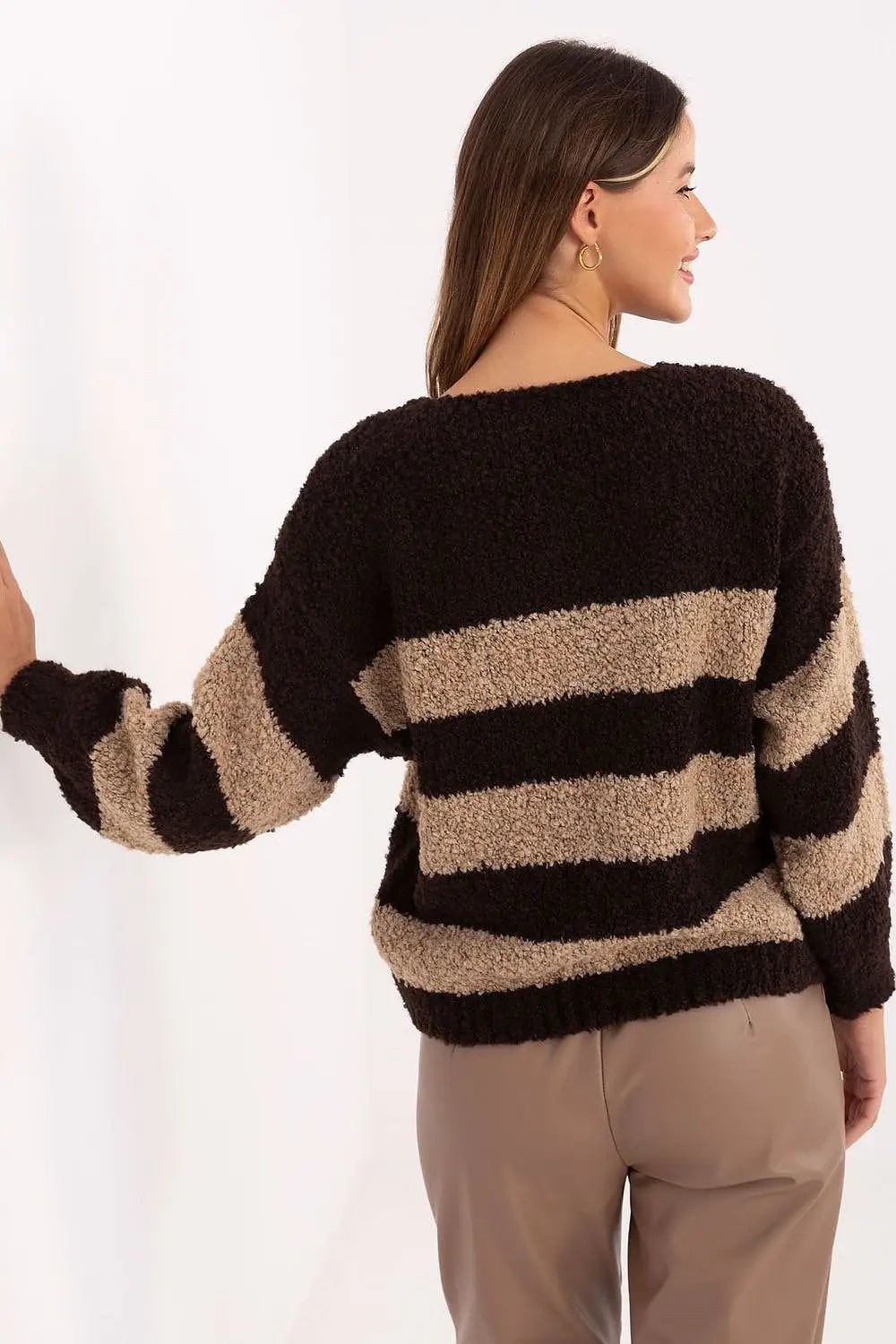 Maglione da donna a righe - 219225