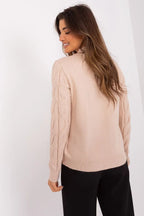 Maglione da donna con motivo a trecce - 186736