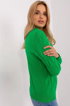 Maglione da donna con motivo a trecce - 186736