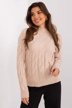 Maglione da donna con motivo a trecce - 186736