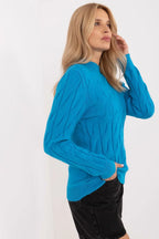 Maglione da donna con motivo a trecce - 186736