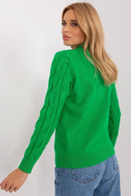 Maglione da donna con motivo a trecce - 186736