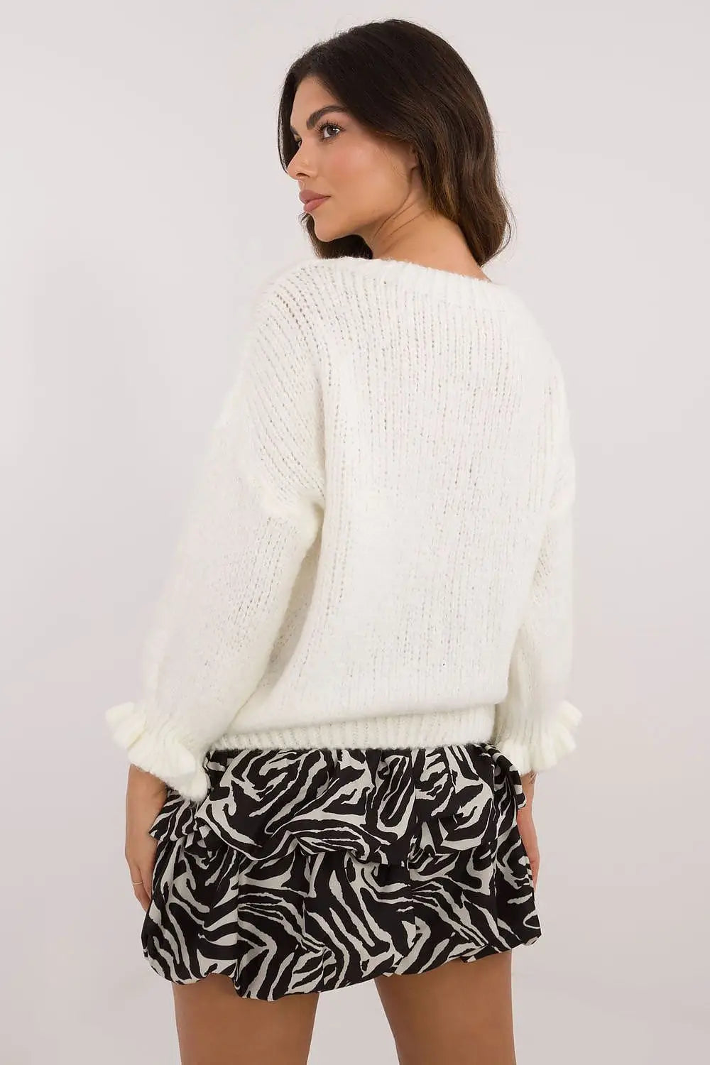 Maglione da donna con volant - 201301