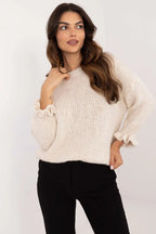 Maglione da donna con volant - 201301