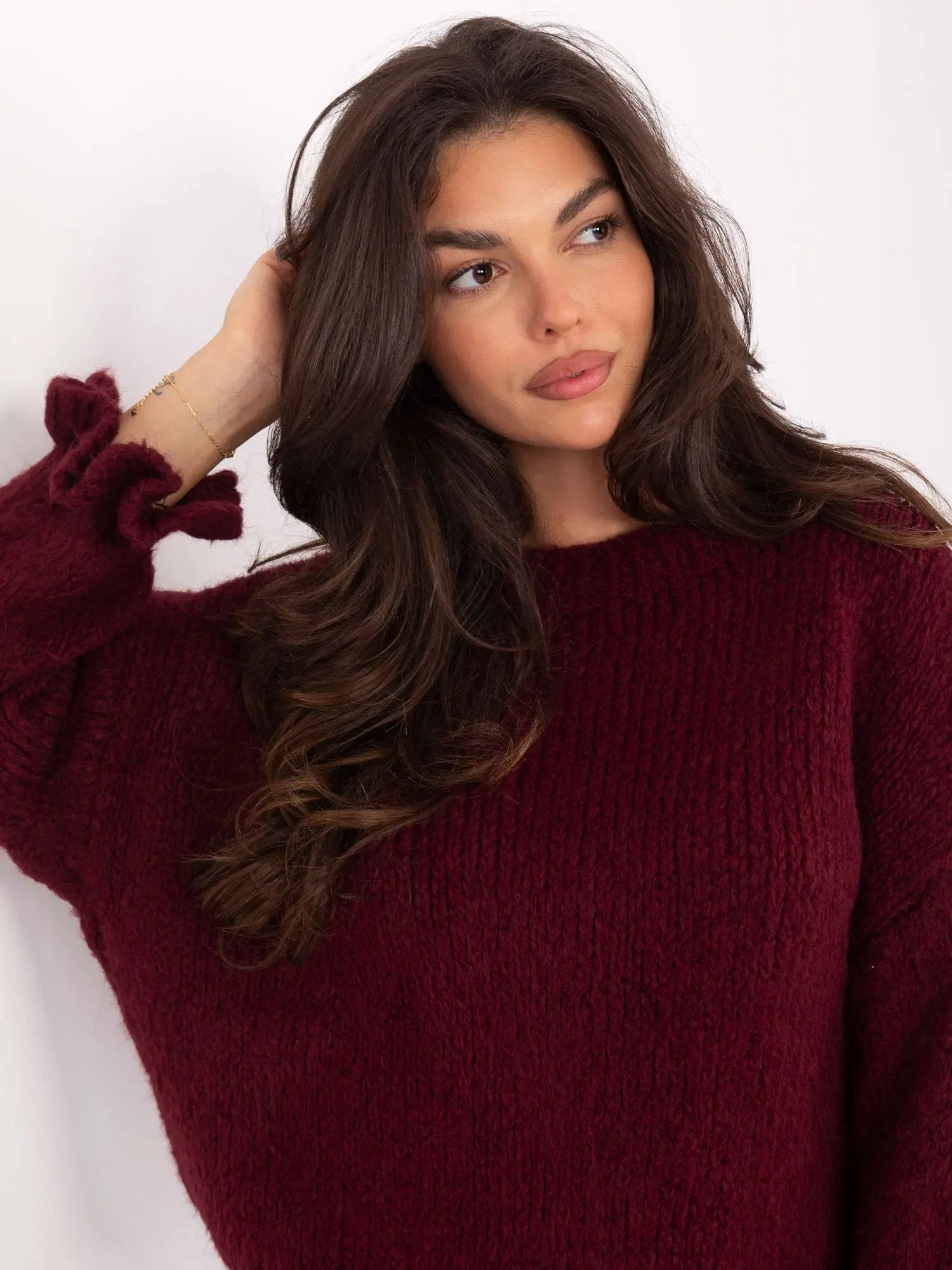 Maglione da donna con volant - 201301