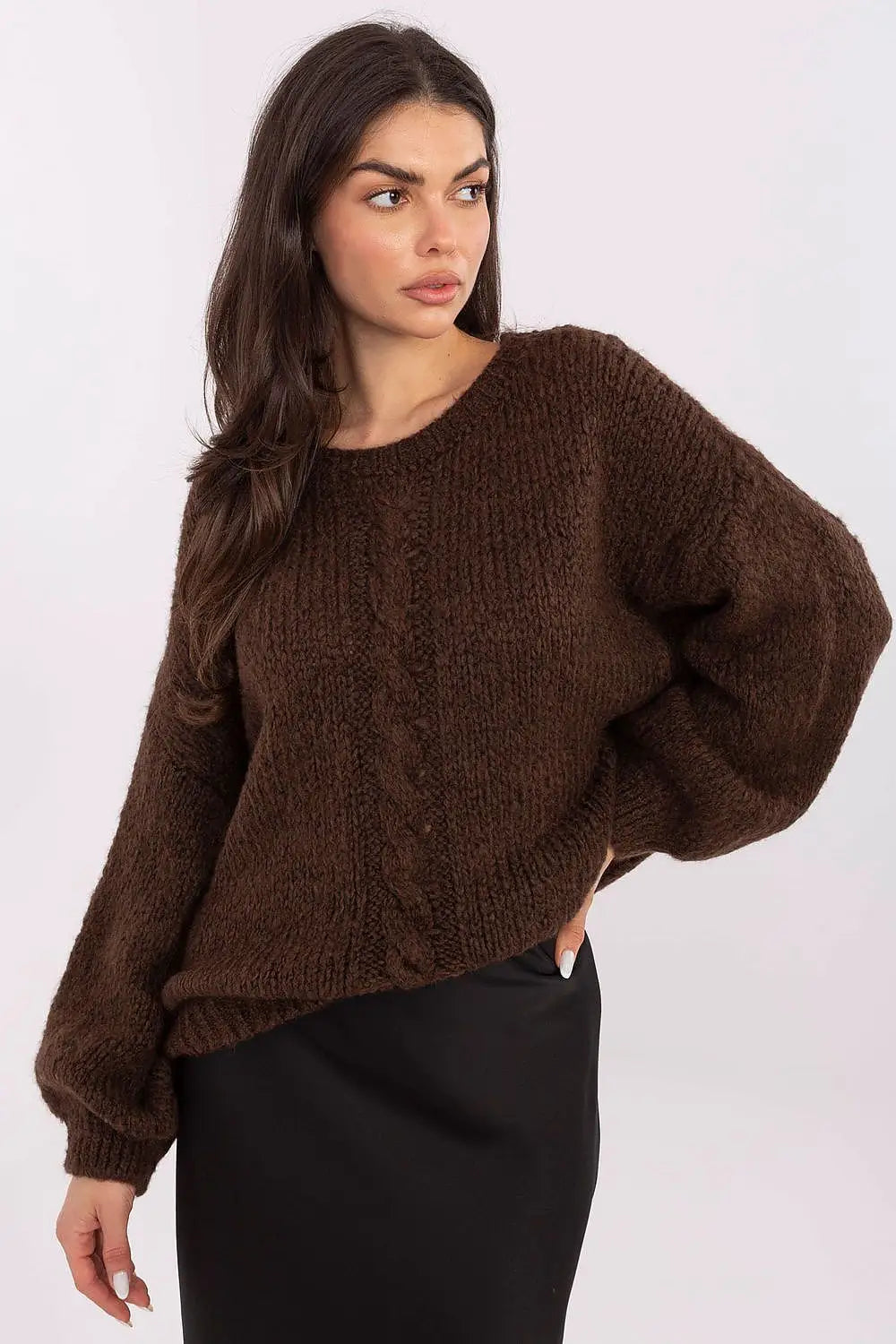 Maglione da donna in lana e viscosa - 221579