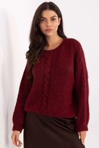 Maglione da donna in lana e viscosa - 221579