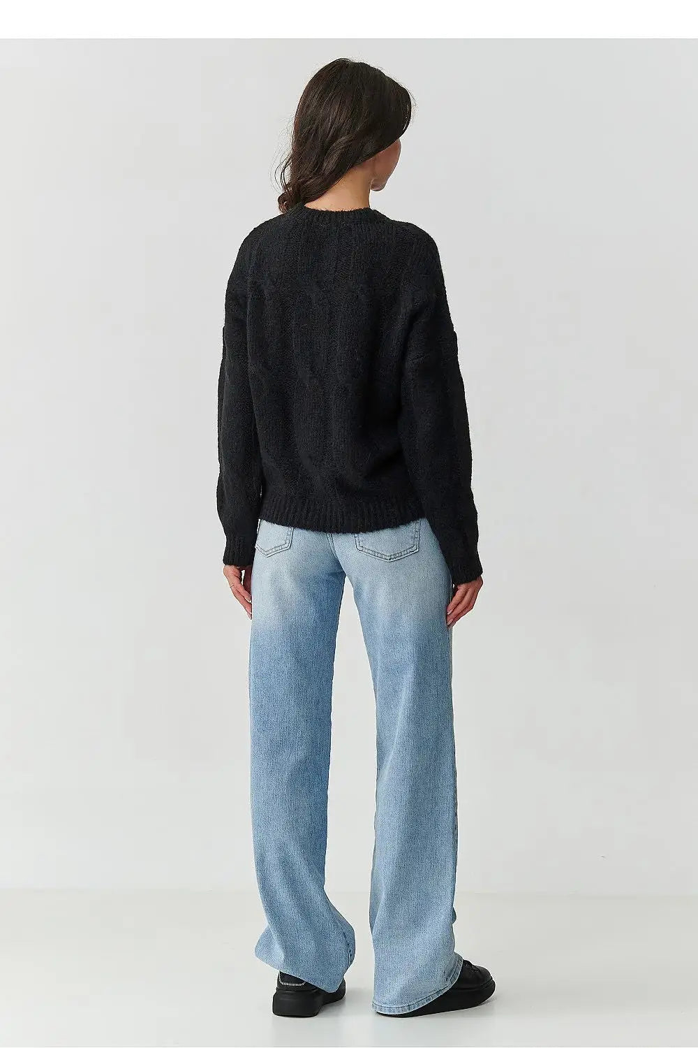 Maglione da donna in morbida miscela di kid mohair - 217355