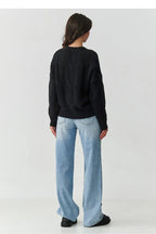 Maglione da donna in morbida miscela di kid mohair - 217355