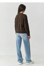 Maglione da donna in morbida miscela di kid mohair - 217355