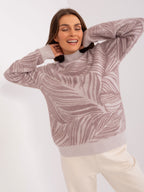 Maglione dolcevita in calda viscosa - 235796