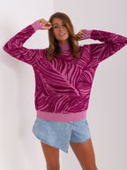 Maglione dolcevita in calda viscosa - 235796