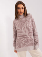 Maglione dolcevita in calda viscosa - 235796
