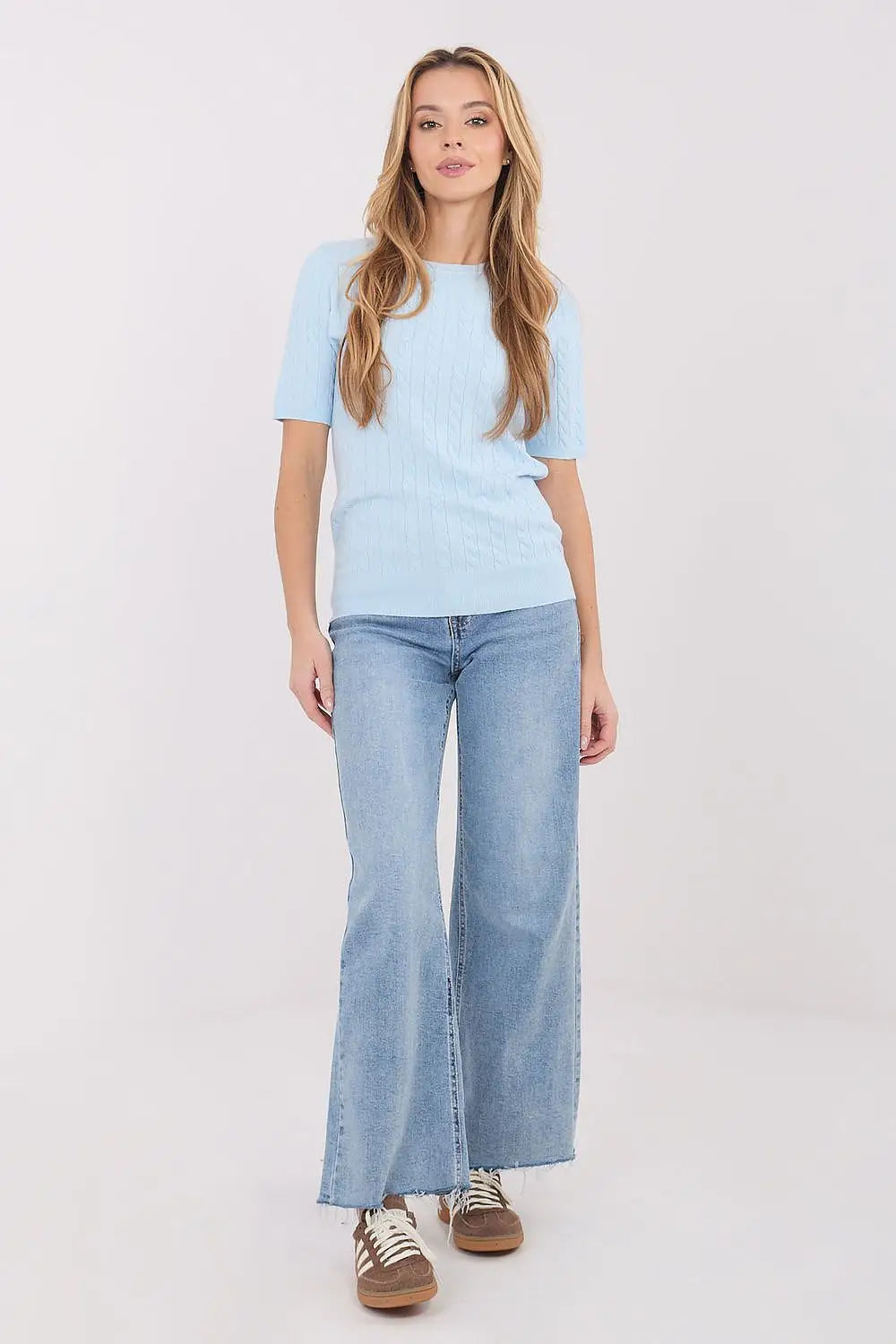 Maglione donna a in viscosa elasticizzata - 222830